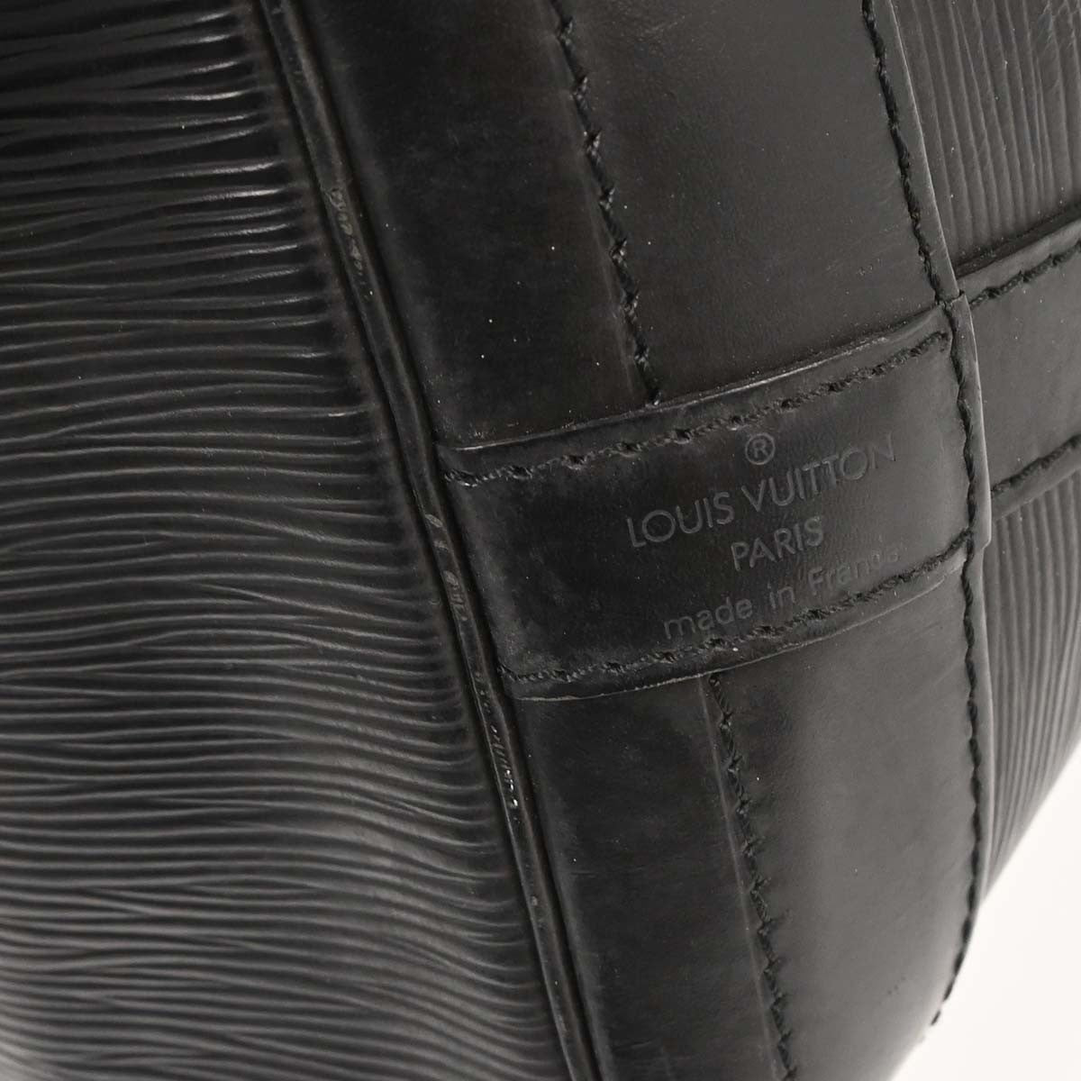 Louis Vuitton Epi Noe Shoulder Bag Noir Black