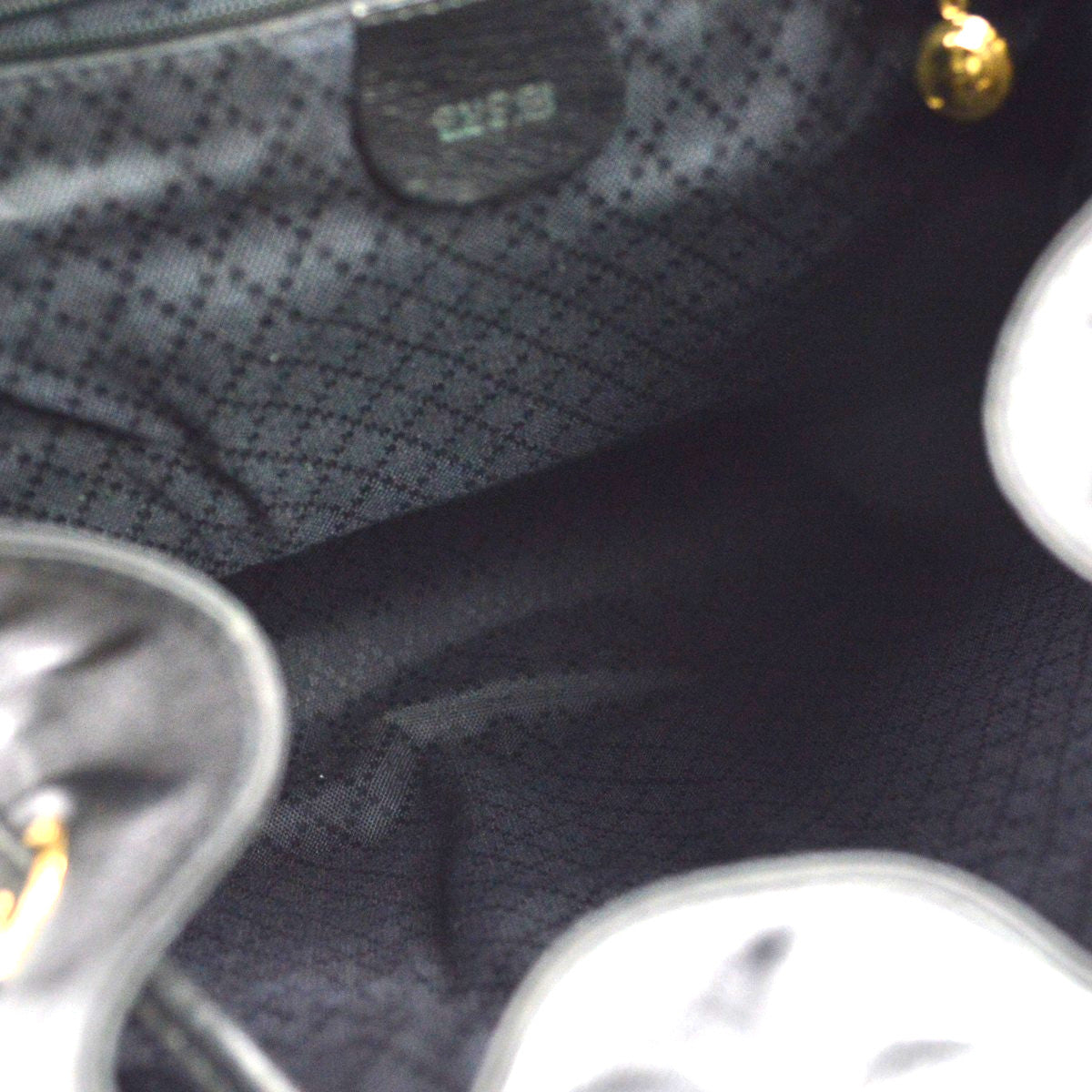 Gucci Bamboo Vintage Backpack in Black Leather